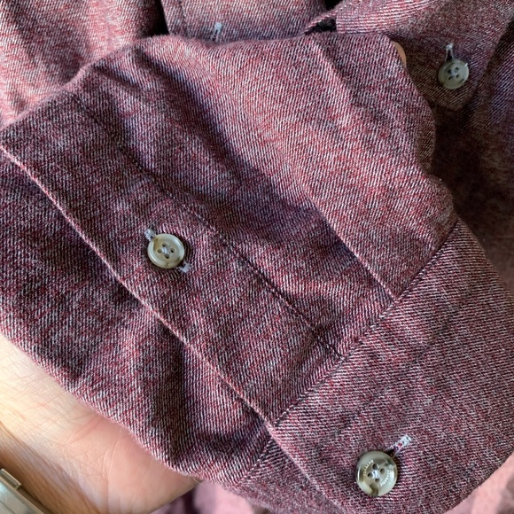 Ash & Erie Other - Ash & Erie Heather Burgundy Shirt